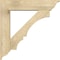 Ekena Millwork Balboa Traditional Rough Sawn Bracket w/ Offset Brace, Douglas Fir, 8"W x 36"D x 36"H BKT0806X36X36BOA01RDF - alternate 4